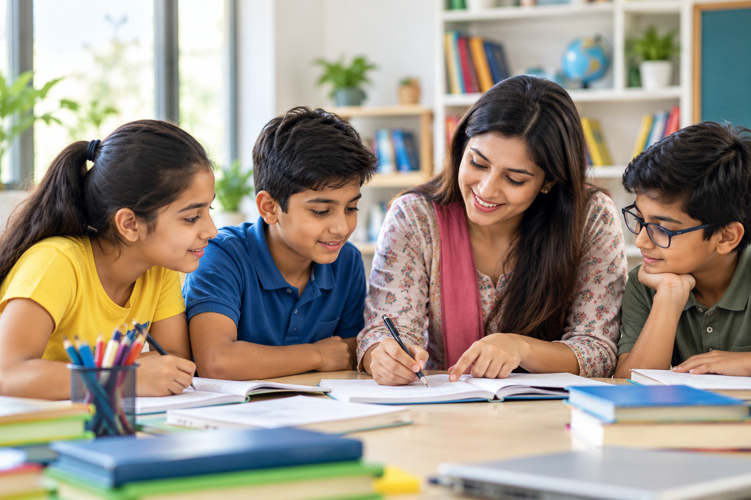 Group tuition illustration